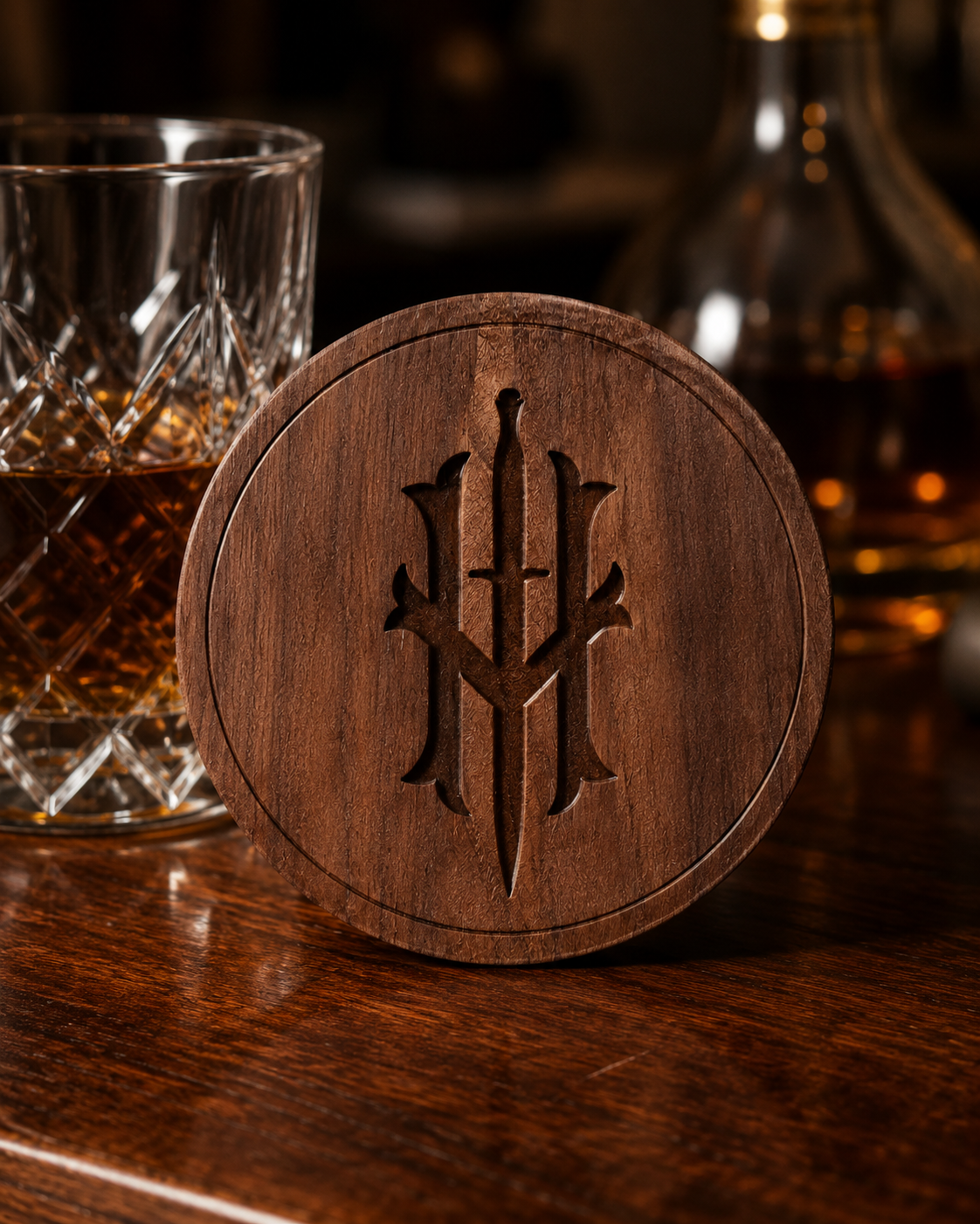 HY Wooden Coasters (4 pk)