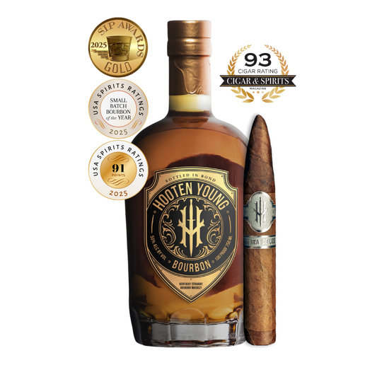 Curated Pairing: Hooten Young Bottled-in-Bond Bourbon & Ma Deuce Cigar