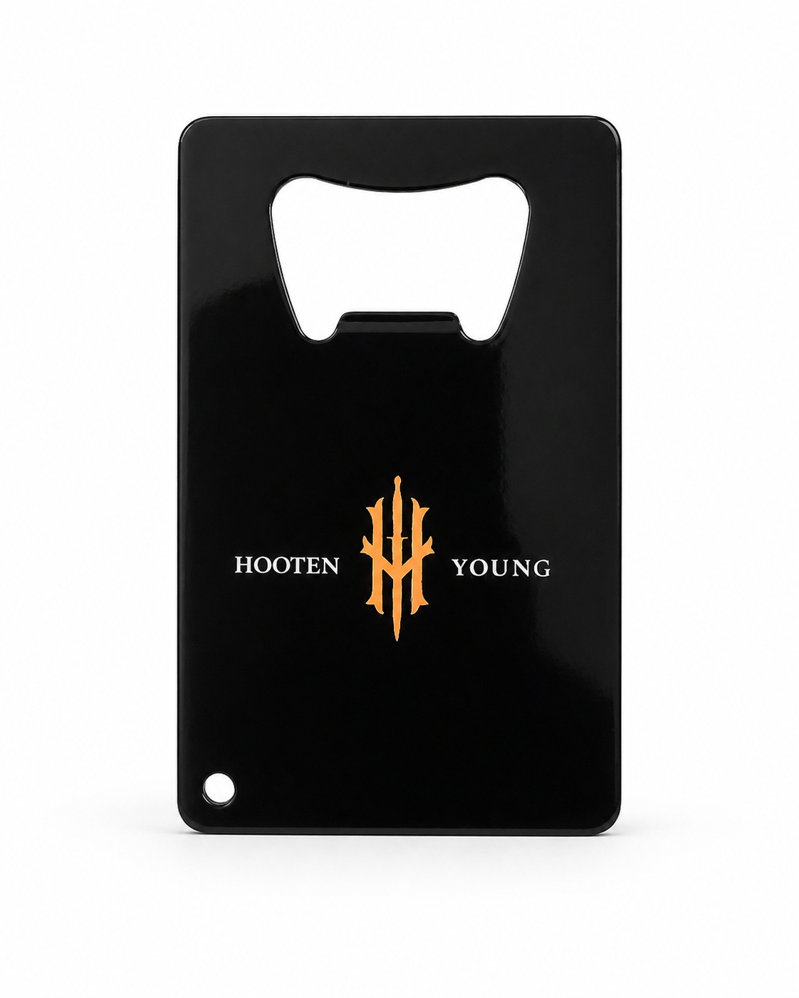 Hooten Young Bottle Opener Card