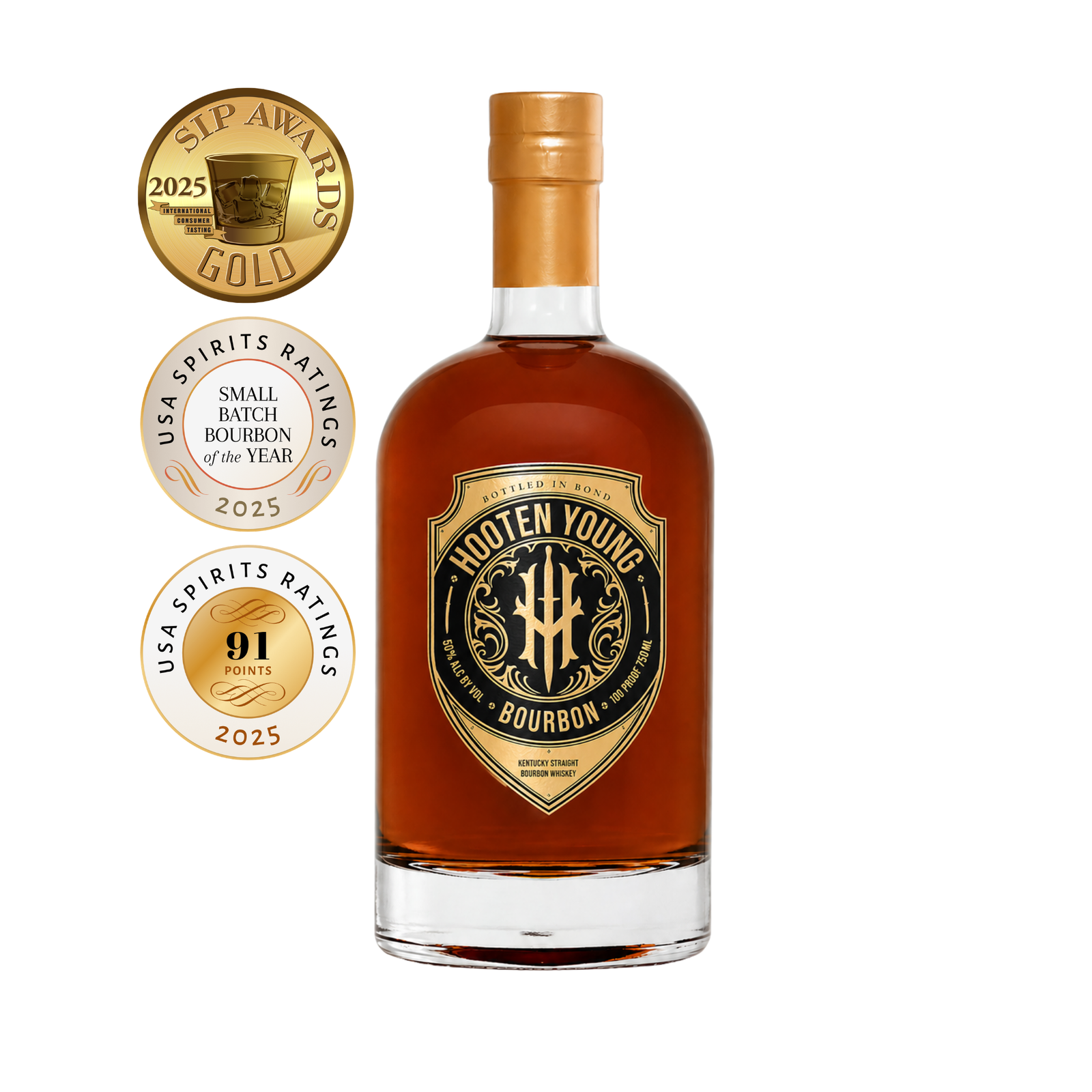 Hooten Young Bottled-in-Bond Bourbon