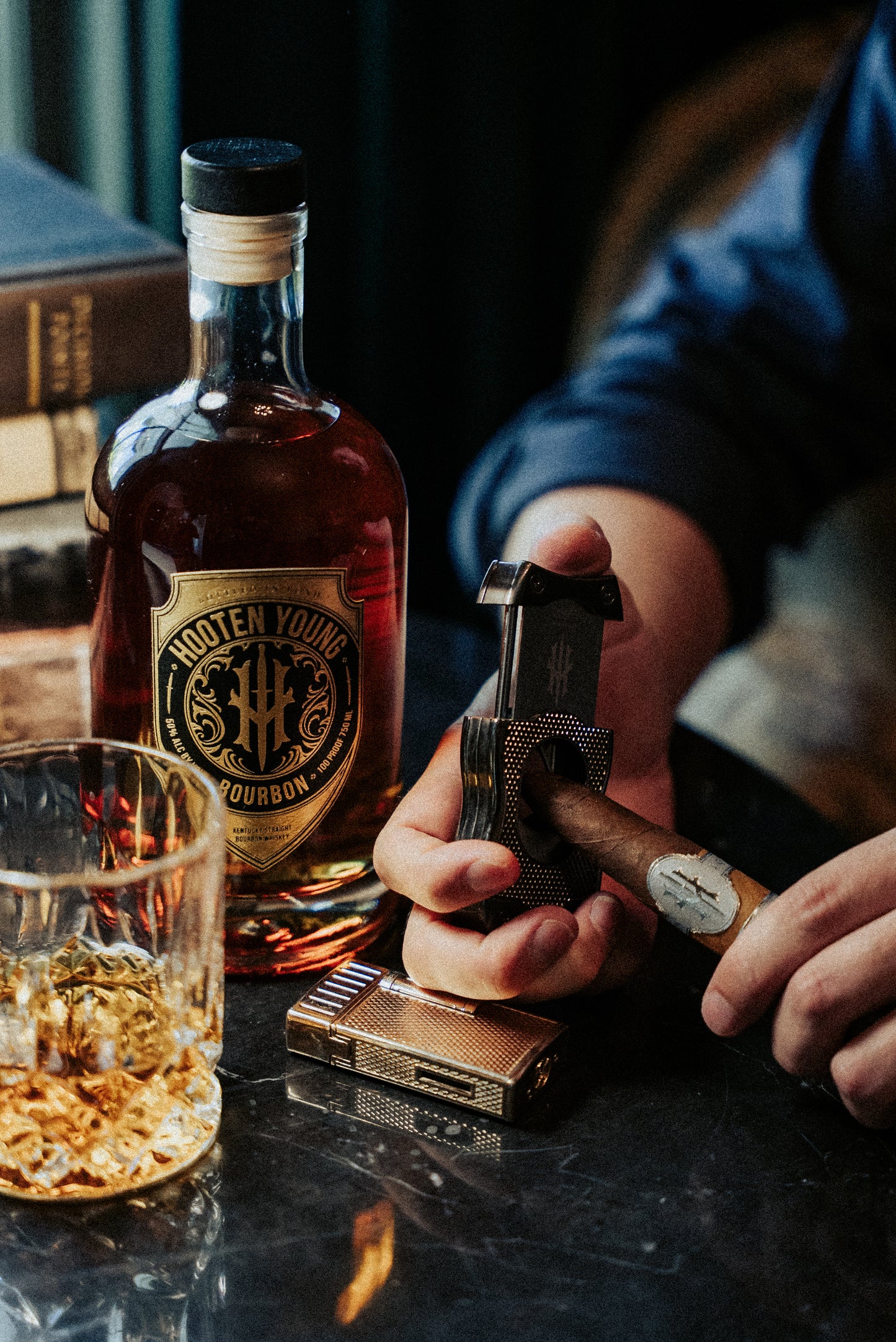 Curated Pairing: Hooten Young Bottled-in-Bond Bourbon & Ma Deuce Cigar