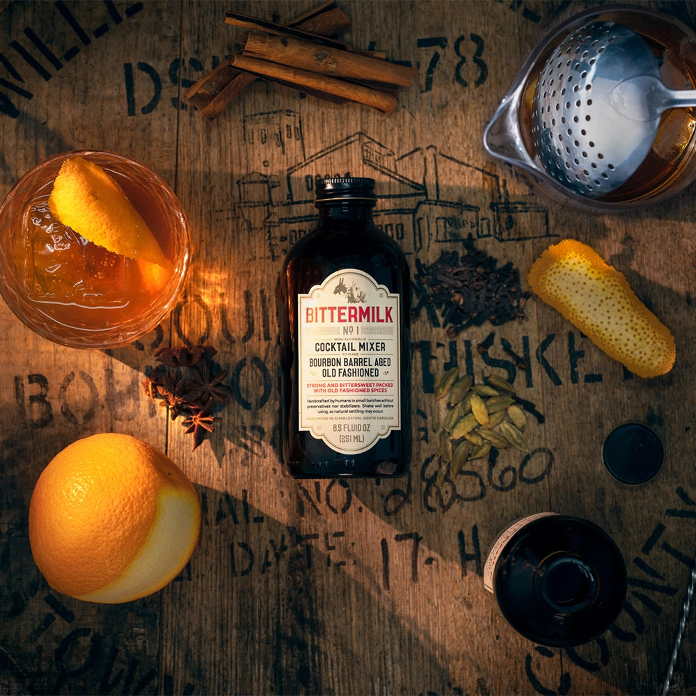 Bittermilk No.1 Bourbon Barrel Aged Old Fashioned