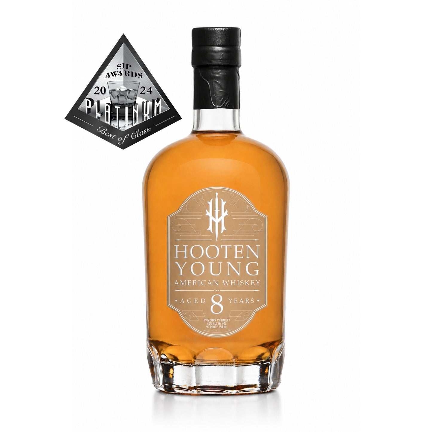 Signed By Norm Hooten | Hooten Young American Whiskey - 8yr