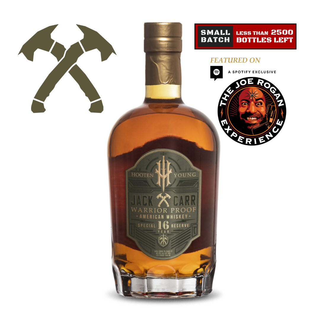 Hooten Young x Jack Carr Warrior Proof American Whiskey *Limited Bottling*