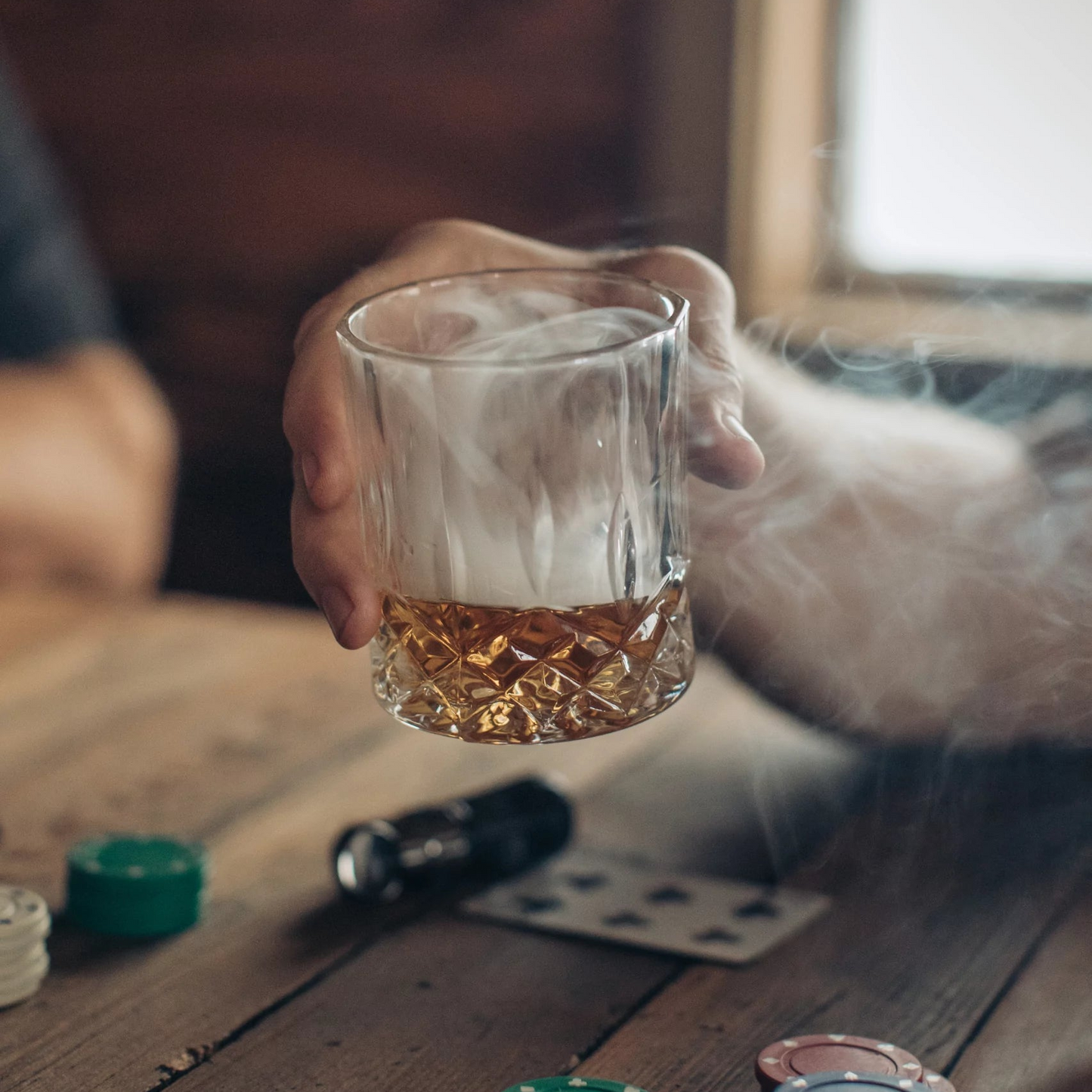 Hooten Young Whiskey Barrel Cocktail Smoker Kit