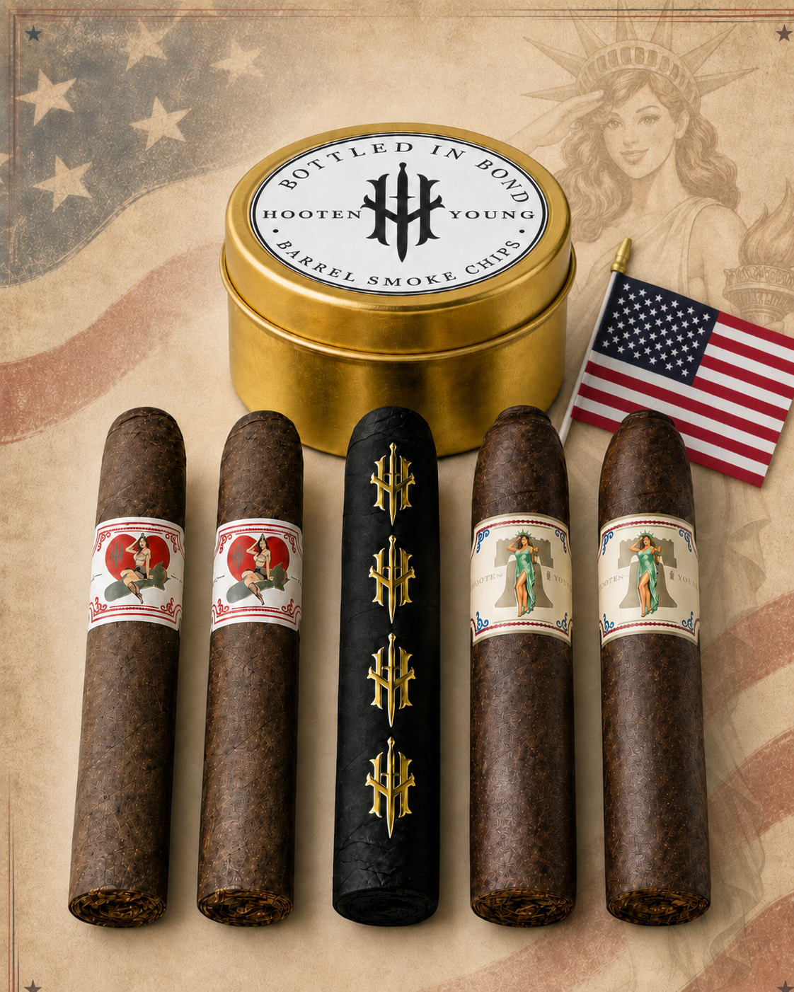 The Lady Liberty Torch & Oak Collection